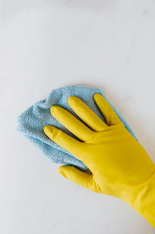 Why reused textile cleaning rags are better for you
