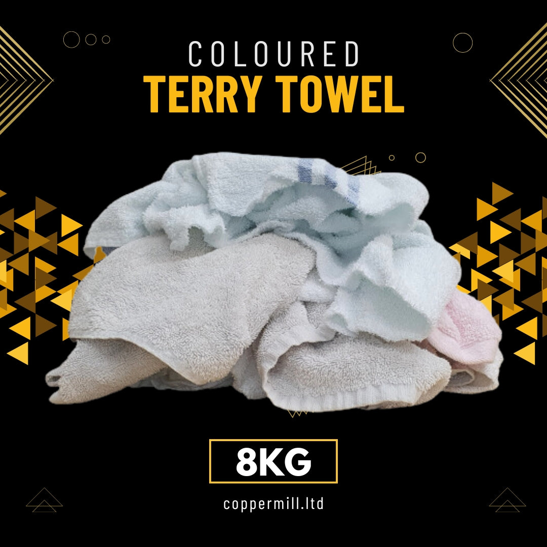 Coloured Terry Towelling (8kg)