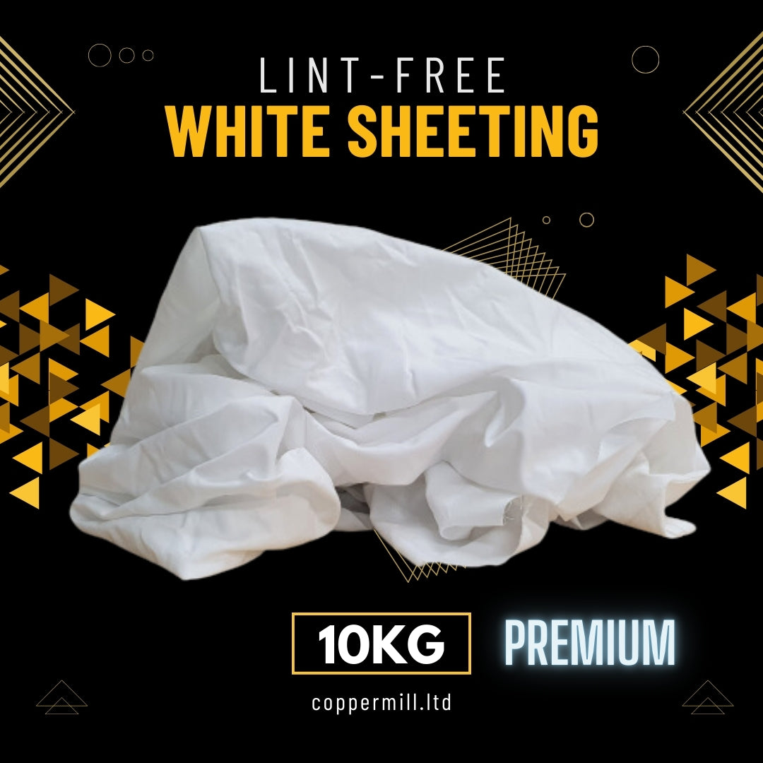 Premium Lint-Free White Sheeting (10kg)