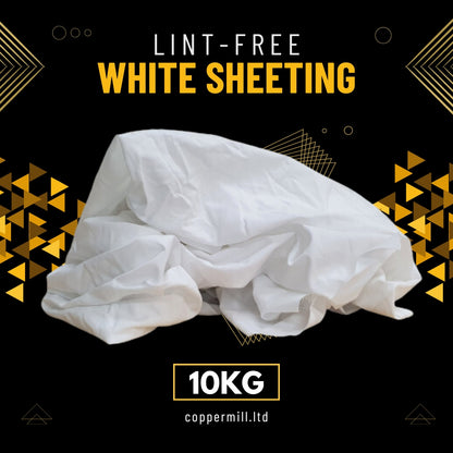 Lint-Free White Sheeting (10kg)