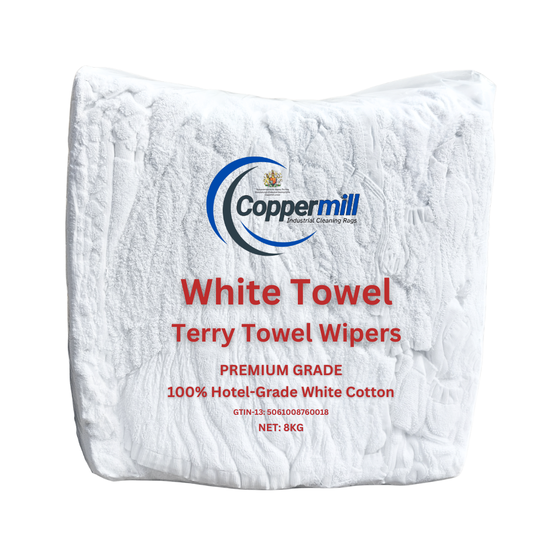 Premium White Terry Towel (8kg)