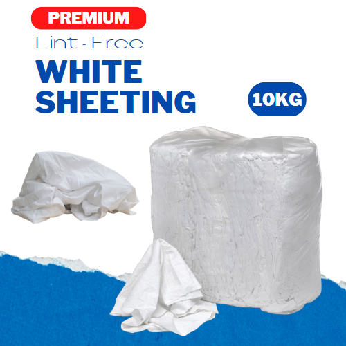 Premium Lint-Free White Sheeting (10kg)